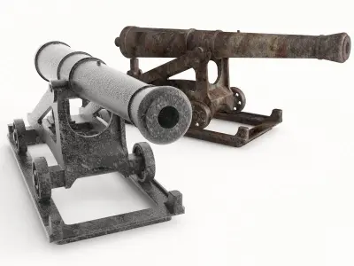 Cannon vol 01 3D model