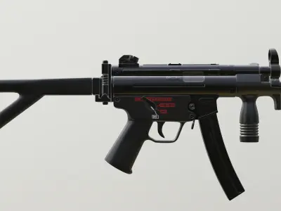 HK MP5K 3D model