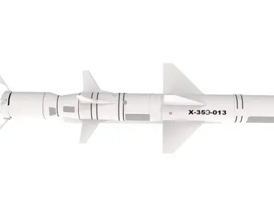 KH-35 Missiles Low-poly 3D model