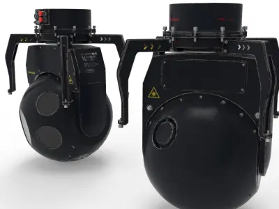  Thermal Vision Camera 3D model