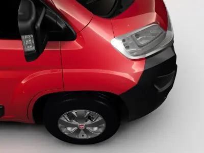 Fiat Ducato Van L1H2 2017 3D model