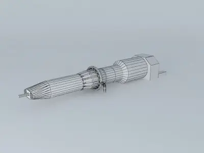 Jet Turbine  Free 3D model