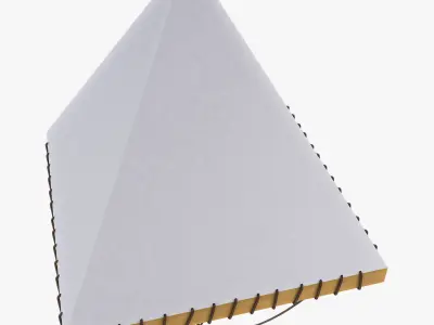 Parachute of Leonardo Da Vinci v 1 3D model