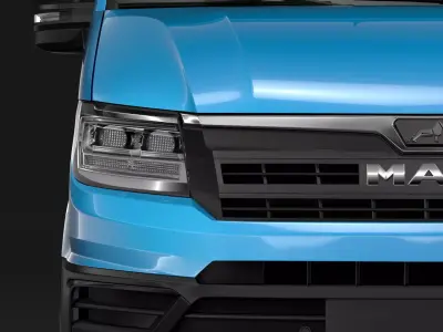 MAN TGE Van L3H3 2018 3D model