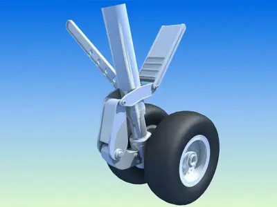 Landing Gear 2 3D model