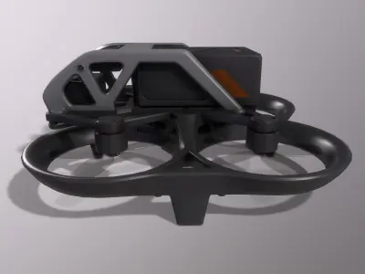 dji avata PBR game ready Low-poly 3D model