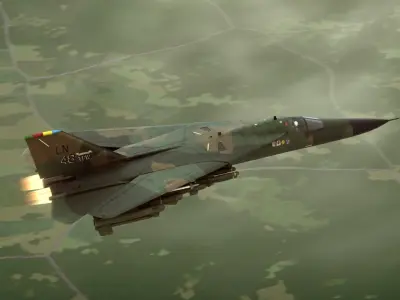 General Dynamics F-111 3D model 3D model