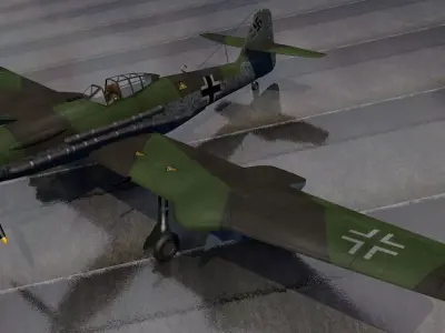 Blohm und Voss Bv-155v-1 3D model