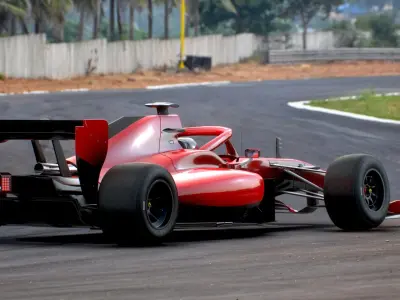 Generic Race Car 3D model purchase