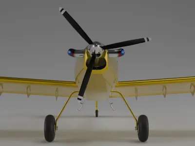 Airtractor 502 3D model