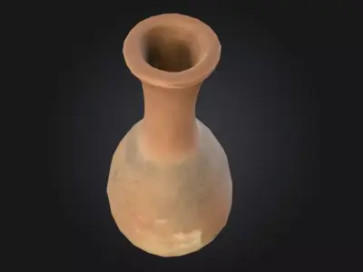 Alabaster Jar Bible 3d game asset Low-poly 3D model