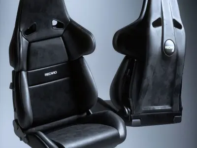 RECARO A8 Low-poly 3D model