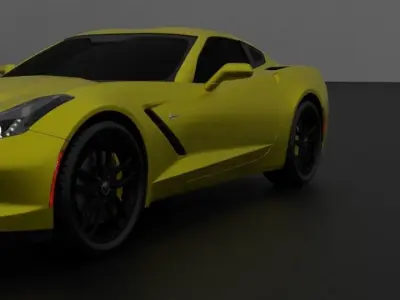 Chevrolet Corvette C7 Stingray Free 3D model