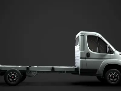 Fiat Ducato Chassis Truck Single Cab 4035WB 2020 3D model