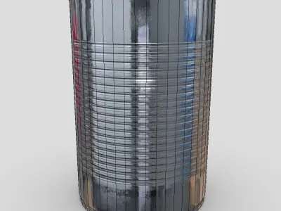 CC0 - Tin Can 4 Free low-poly 3D model