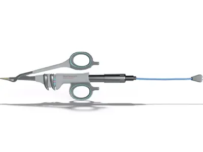 Sci-Fi Medical Forceps Low-poly 3D model