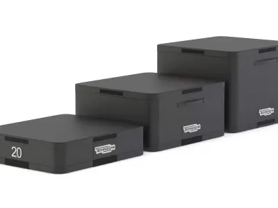 Technogym Accessories Plyobox 3D model