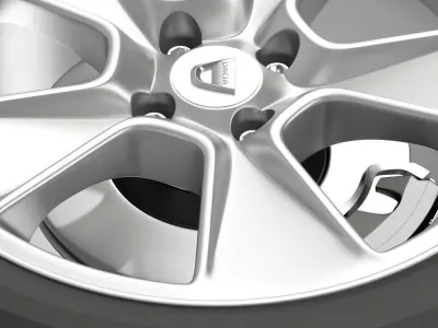 Dacia Logan wheel 3D model