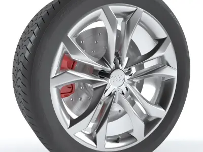 Audi TTs Wheel 3D model