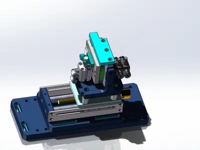 ACF laminating machine 3D model