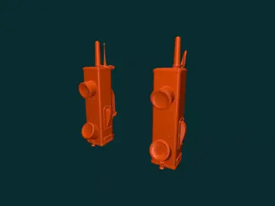 SCR-536 radio transceiver 3D print model