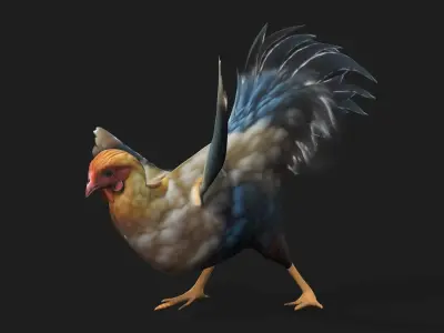 Chicken A1 3D model