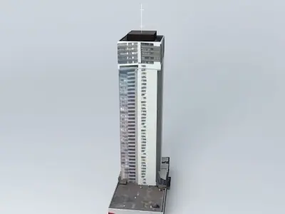 Landmark Place (Hamilton, Ontario) Free 3D model