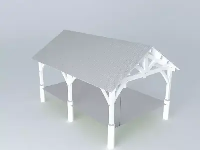 Camp Kawartha Outdoor classroom Free 3D model