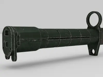 Survival Knife 3D model