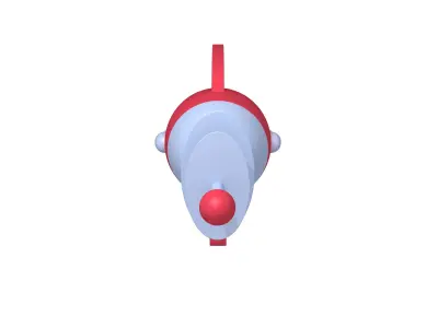 Space Gun Laser Cartoon 3D model