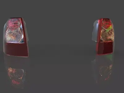 Taillight tail lights Free 3D model