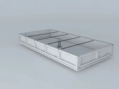 System Aquaponico 07 Aquaponics Growing Beira Mar Pool Plywood 3D model