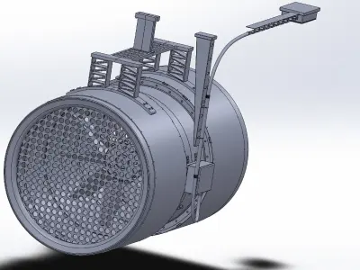 Tunnel Jet Fan 3D model