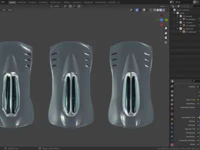 Simplistic Flying Vehicle 15 FREE SAMPLE Free low-poly 3D model