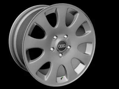 Audi A6 C5 Rim 3D model