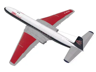 de Havilland DH106 Comet MkIVB 3D model