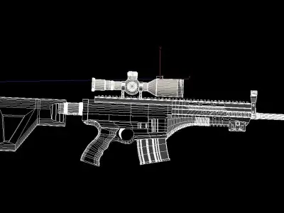 Mpt-76 Rifle Free 3D model