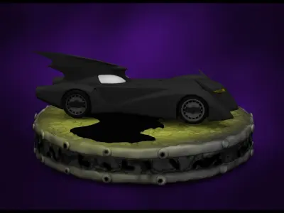 Batimovil 3D print model