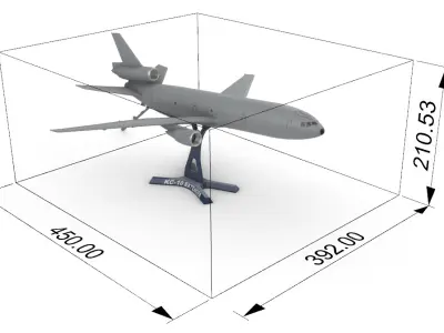 KC-10 Extender 3D print model