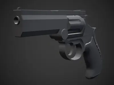 MPREX gun Free low-poly 3D model