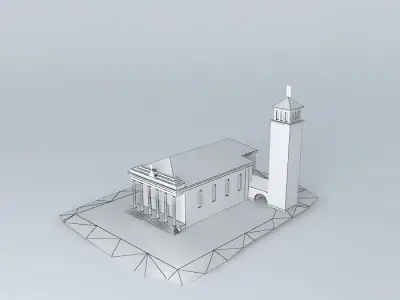 Church of the Holy Stanislaus Kostka Free 3D model