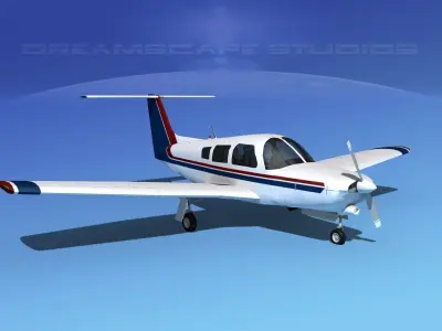 Piper Turbo Arrow III 3D model