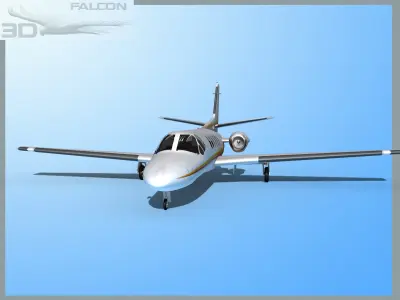 Falcon3D Citation V C560 F14 3D model