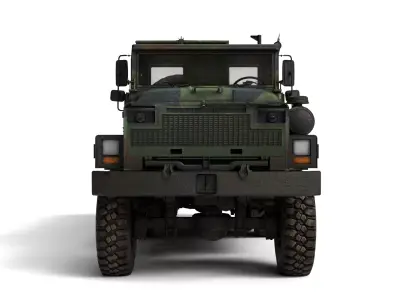 1982 Am General M939 Rigged Military Truck 3D Model  3D model
