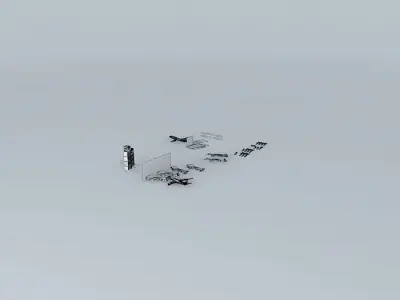 Philadelphia International Airport AAO Terminal Free 3D model