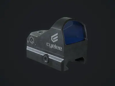 RDS Cyelee Frog Low-poly 3D model