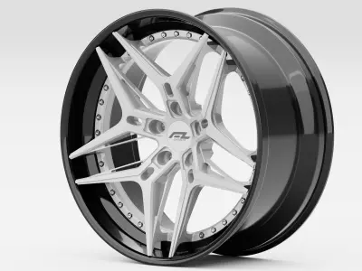 Forgedlite DC9 MODULAR Rim 3D model