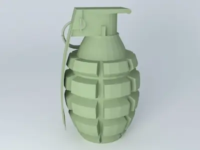 MKII Hand Grenade Free 3D model