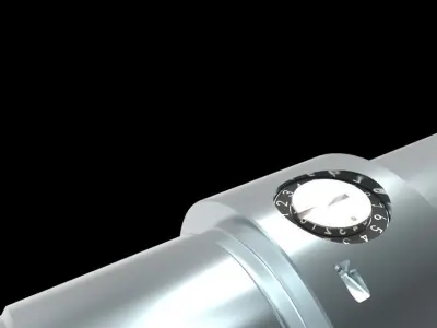 Shock Absorber Free 3D model