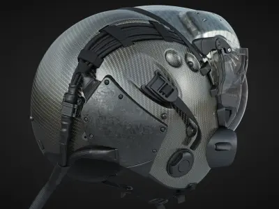 F-35 Helmet 3D model